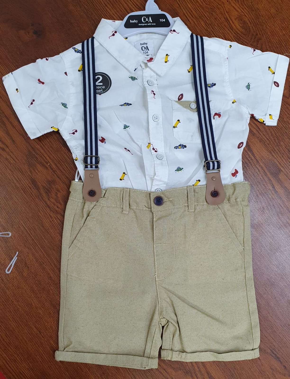 Boys woven Top-Bottom set with Ramper - Global Connect | Apparels ...